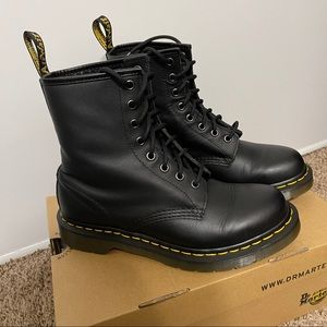 1460 WOMEN'S NAPPA LEATHER LACE UP BOOTS